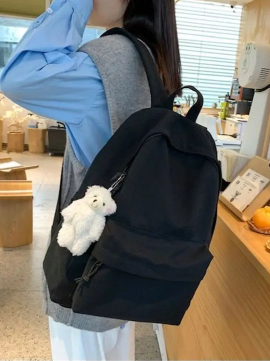 Erkaklar va ayollar uchun ryukzaklar, unisex, brelokli universal