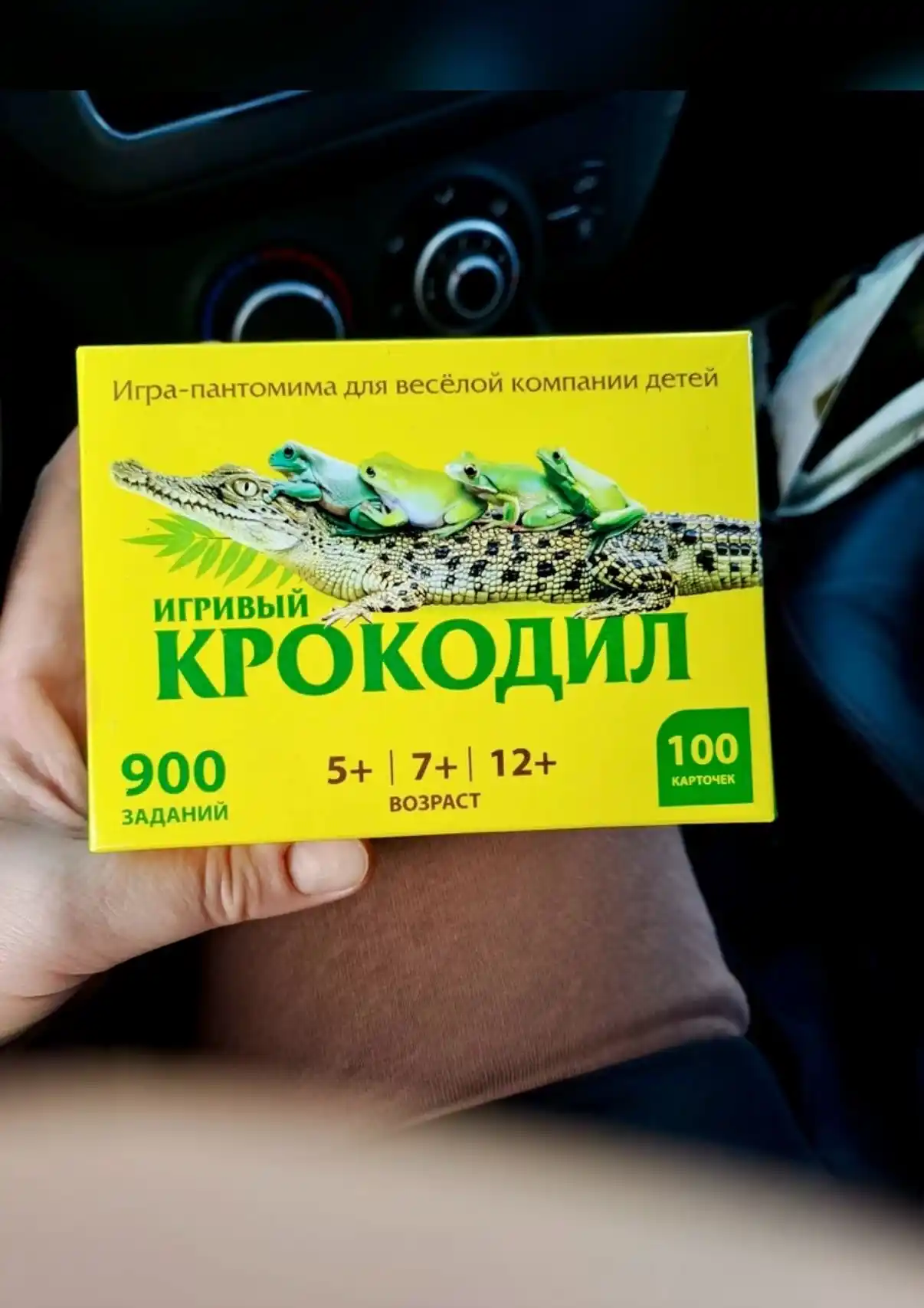FIDGO «Krokodil» stol o‘yini, 100 ta kartochka, 900 ta topshiriq