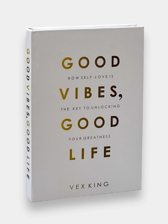 Good vibes good life Vex King, английский язык