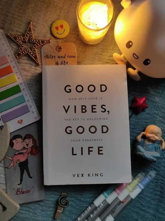Good vibes good life Vex King, английский язык