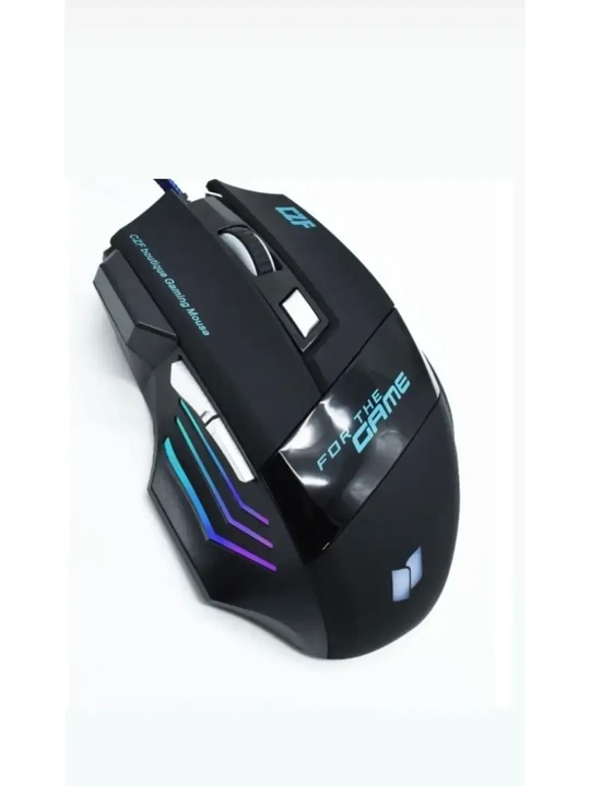 Проводная мышь для игр и офиса, со светодиодной RGB-подсветкой, 3200 точек на дюйм