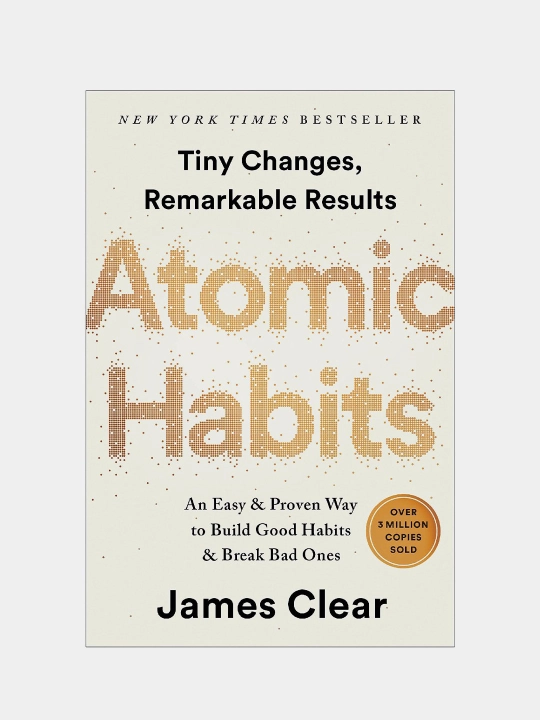 Atomic Habits James Clear, A5 английский язык