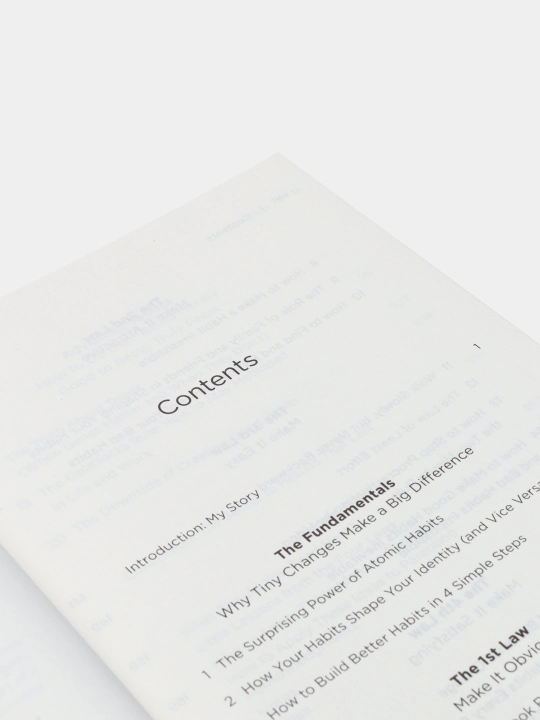 Atomic Habits James Clear, A5 английский язык
