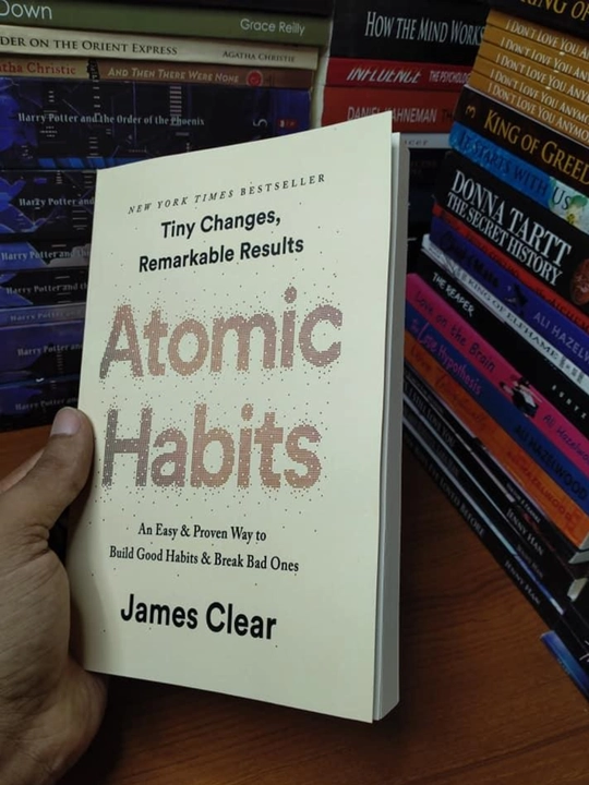 Atomic Habits James Clear, A5 английский язык