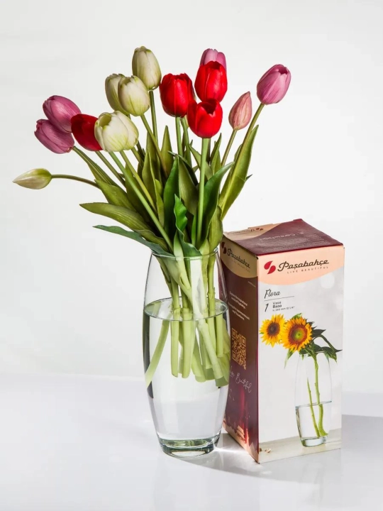 Ваза Pasabahce Flora, 26  см, 1,75 литр