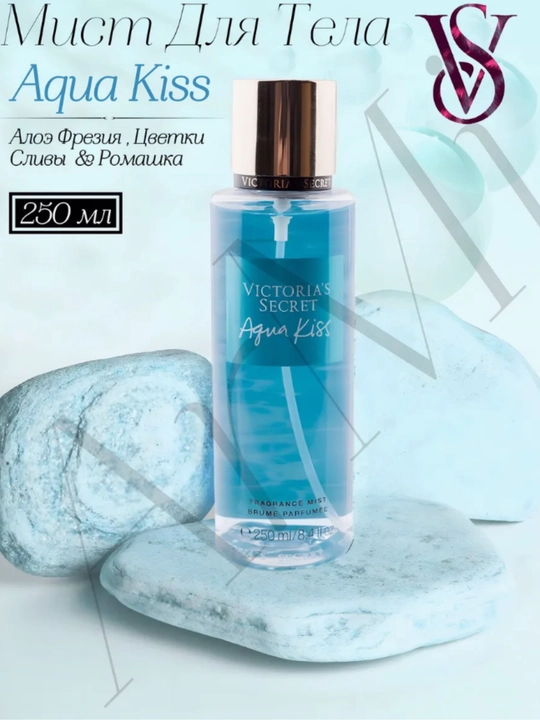 Sprey Victoria Secret Aqua kiss, Tempatation, Shimmer mist, 250 ml