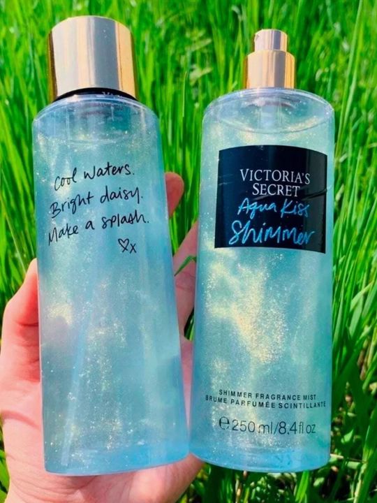 Sprey Victoria Secret Aqua kiss, Tempatation, Shimmer mist, 250 ml