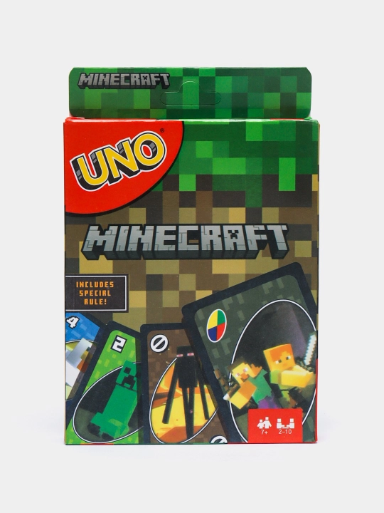 UNO /UNO Flip/ Minecraft, настольные игры Mafia - любимые карточные игры
