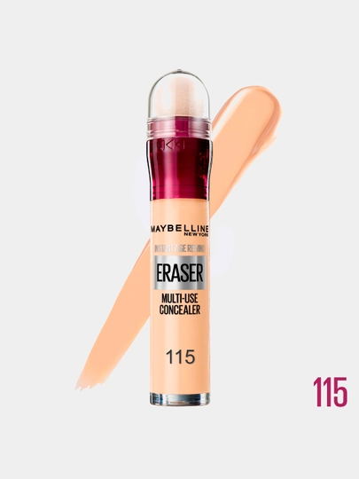 Консилер для глаз Maybelline New York Anti-Age The Eraser Eye, тон 115 теплый бежевый