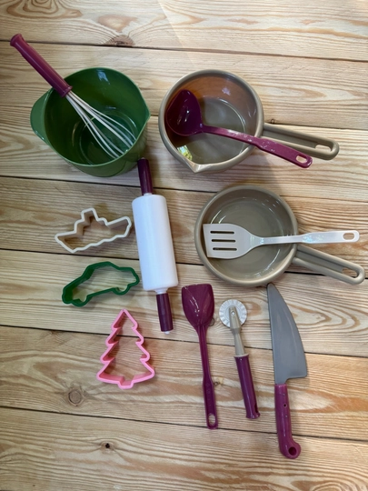 Игровой набор посуды для приготовления