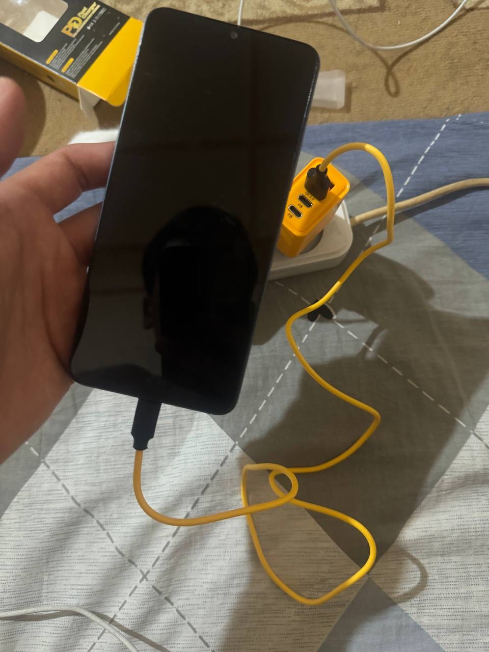 Устройство быстрой зарядки 120W Turbo, с кабелем USB Type-C, для iPhone, Samsung, Xiaomi