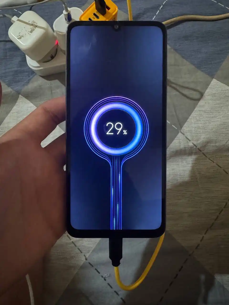 Устройство быстрой зарядки 120W Turbo, с кабелем USB Type-C, для iPhone, Samsung, Xiaomi