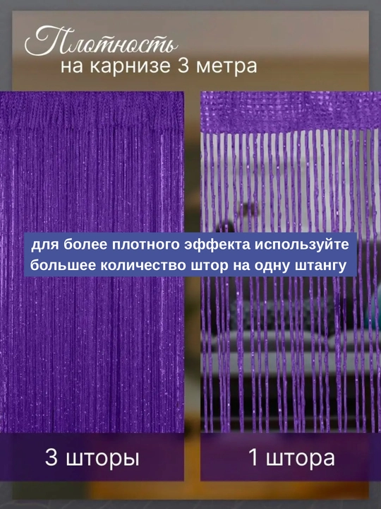 Нитяные шторы лапша, кисея, тюль, занавеска, для зала, кухни, спальни, на дверь, окно, 100х200