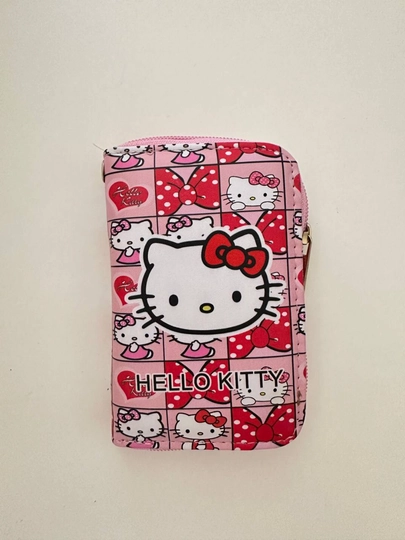 Hello Kitty, кошелек для подростков, для девочек, аниме, Hello Kitty, кошелек — NOLITTA-КОШЕЛЛК-АЛЫЙ