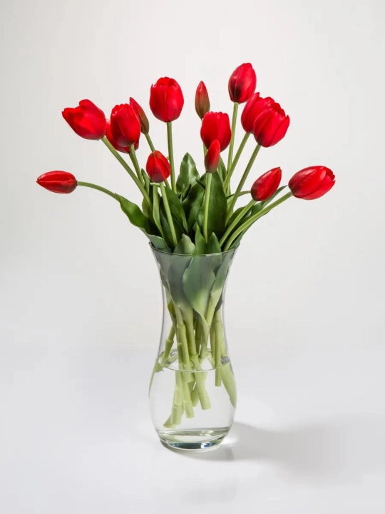 Pasabahce Flora gul uchun guldon, 25 sm ≈1.3  litr
