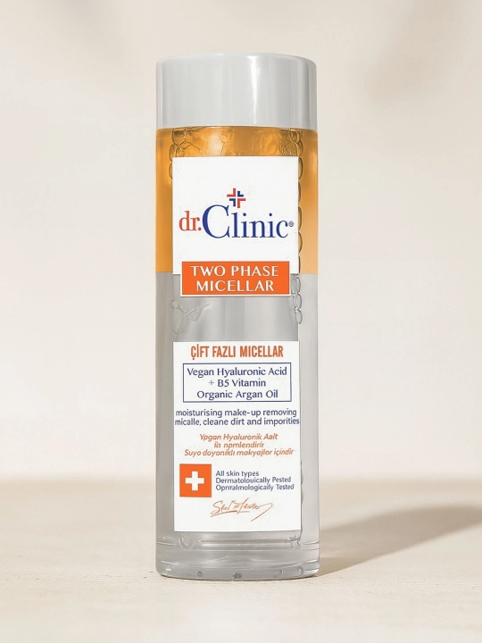 DR CLINIC Двухфазная мицеллярная вода, 400 мл - 