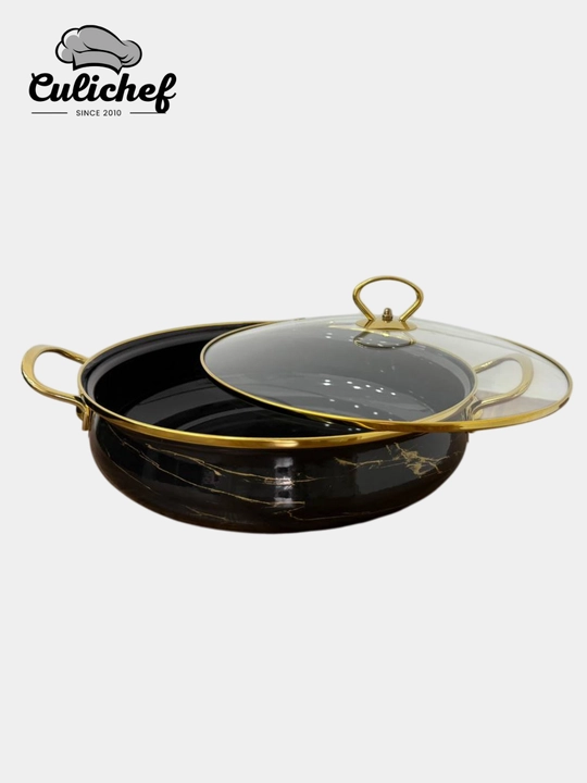 Emal qilingan sho'rva kostryulka, 18*11.5 sm - 2.0 litr, 28*17 sm - 8.0 litr