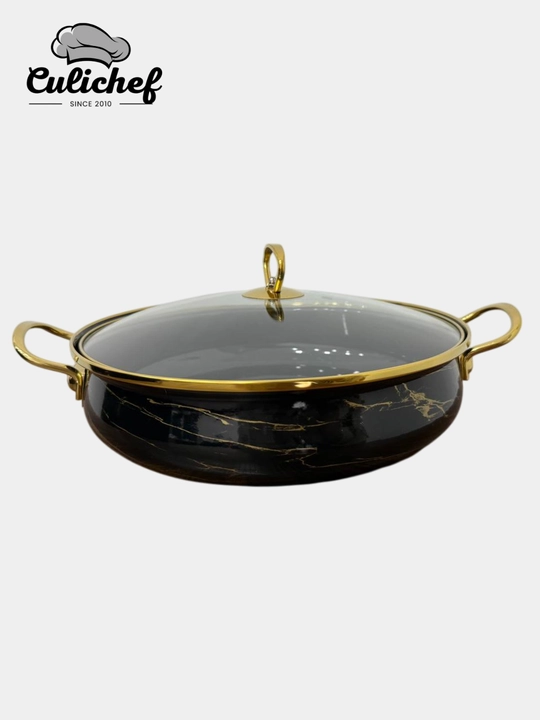 Emal qilingan sho'rva kostryulka, 18*11.5 sm - 2.0 litr, 28*17 sm - 8.0 litr