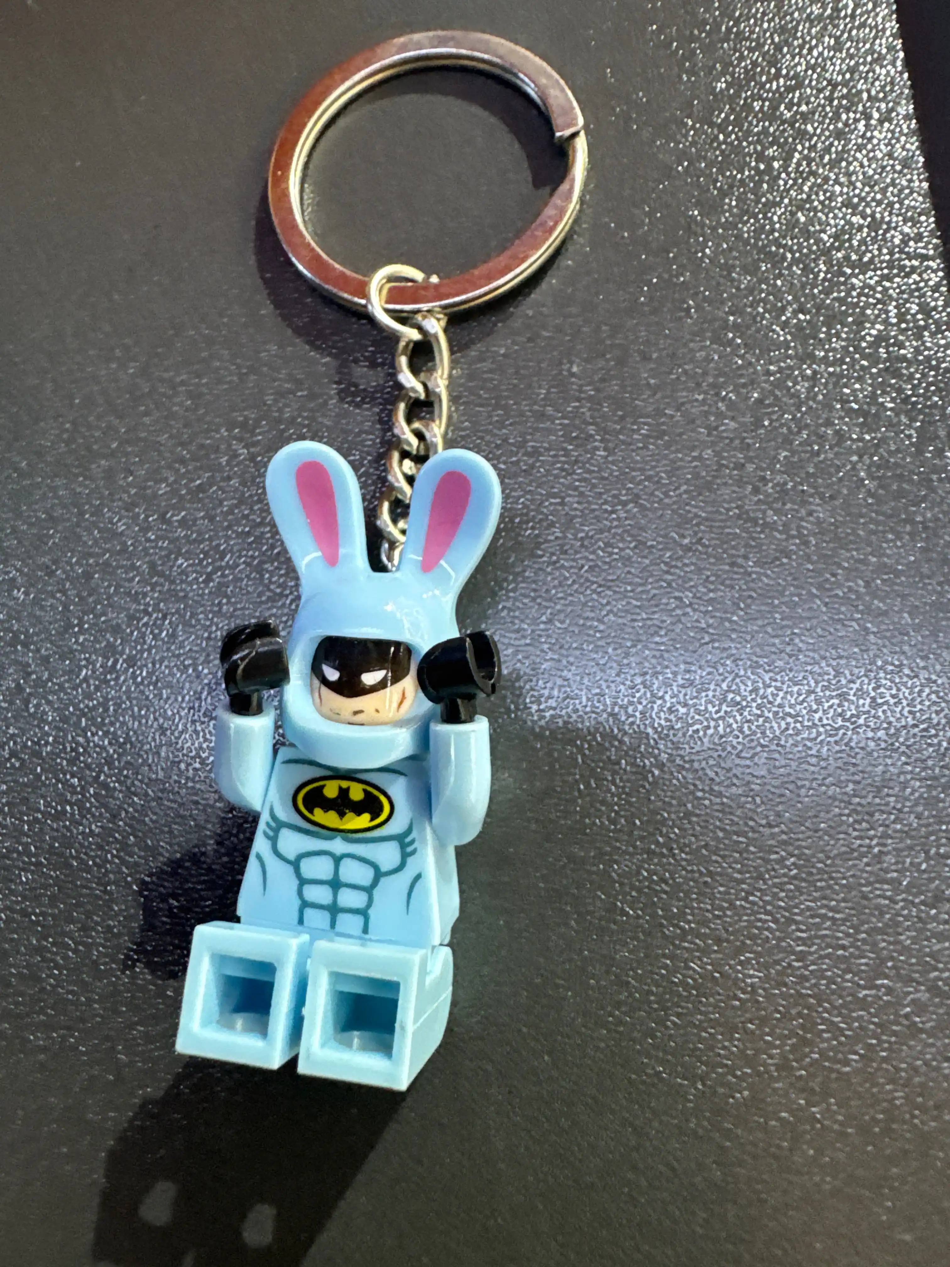 Sumkalar va kalitlar uchun brelok, lego betmen juftliklari