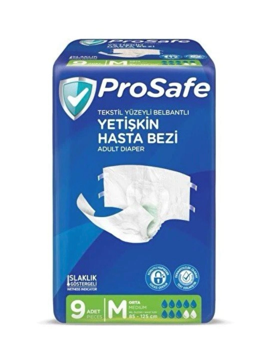 Подгузники для взрослых Prosafe, размер М, STD 9