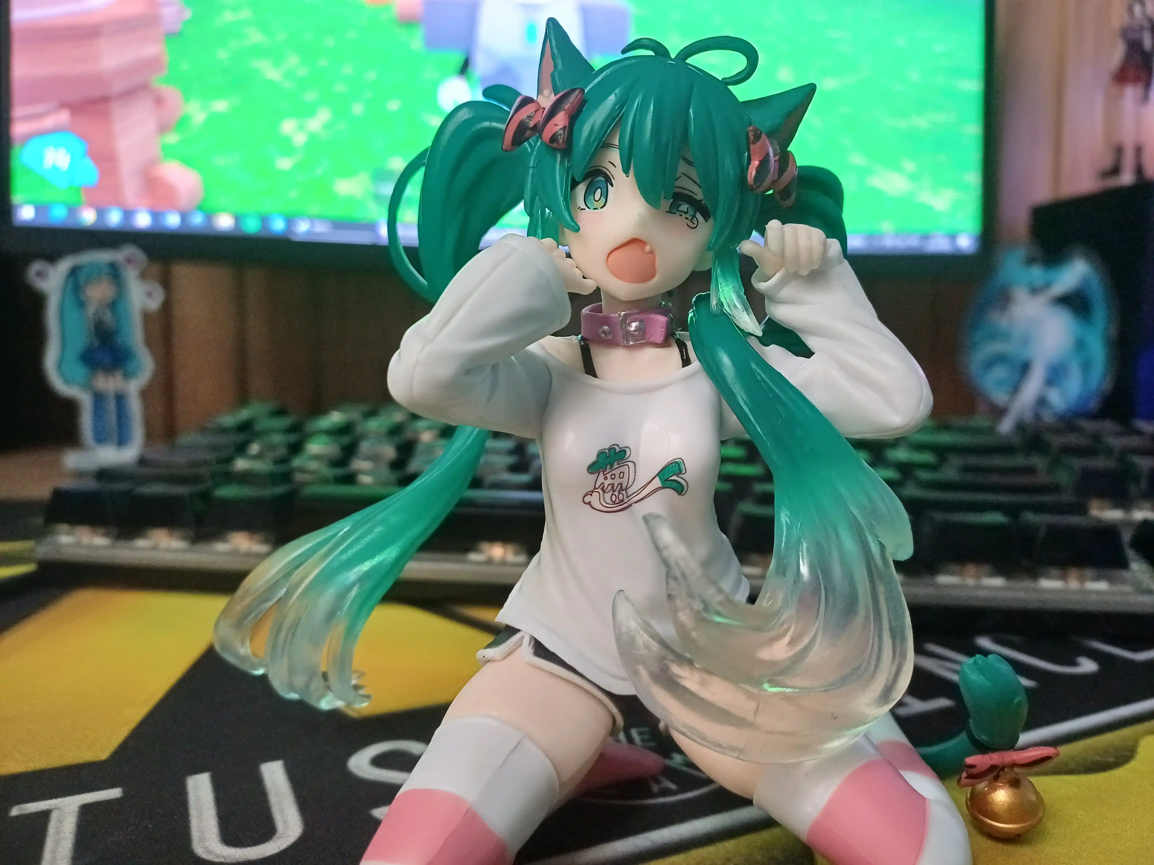 Фигурка Хатсуне Мику / Miku Hatsune кошачье ухо