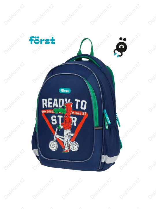 Рюкзак Fоrst F-Cute "BMX" 37*29*17 см, 3 отделения, 2 кармана, FT-RM-100503