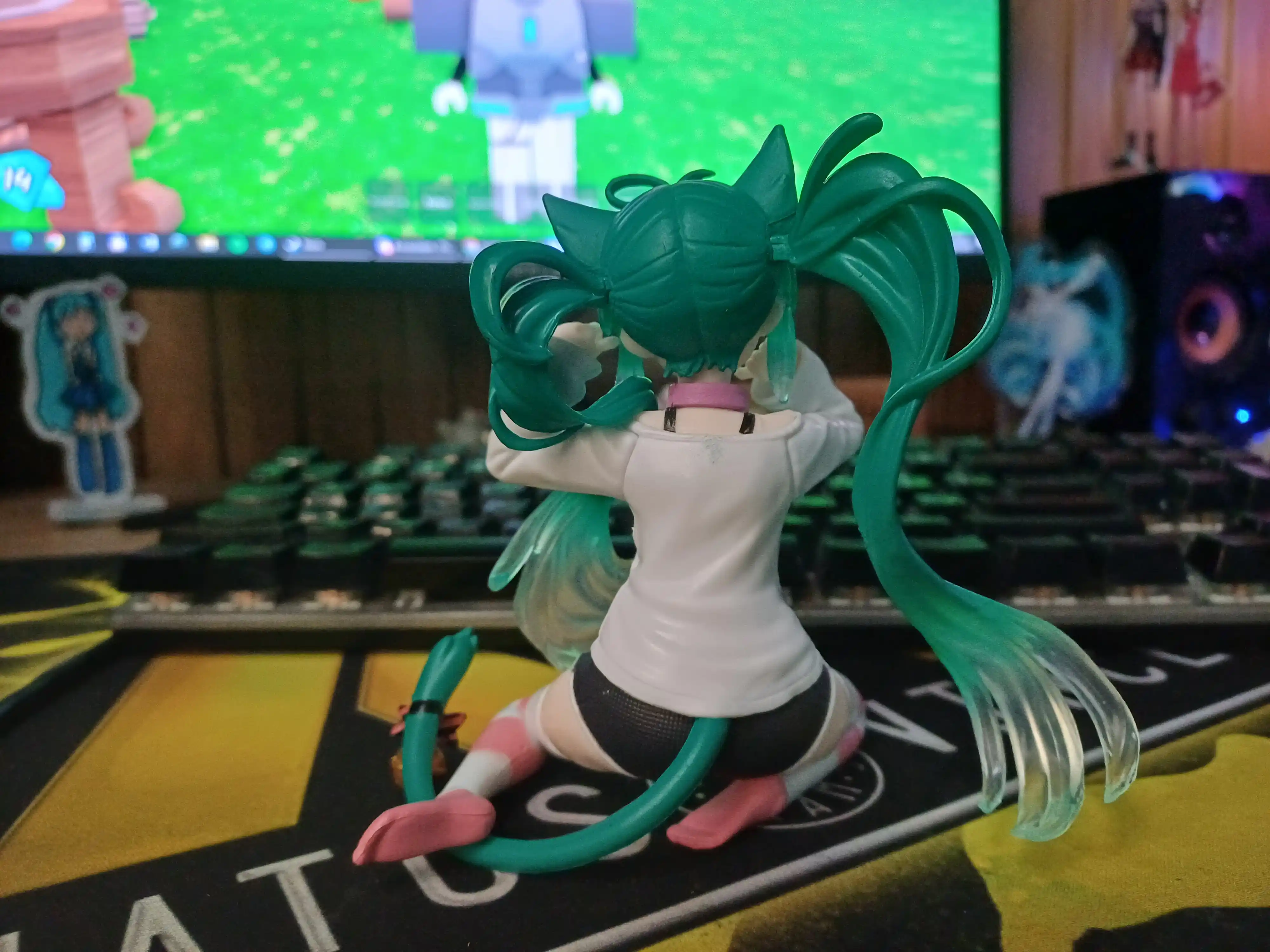 Фигурка Хатсуне Мику / Miku Hatsune кошачье ухо
