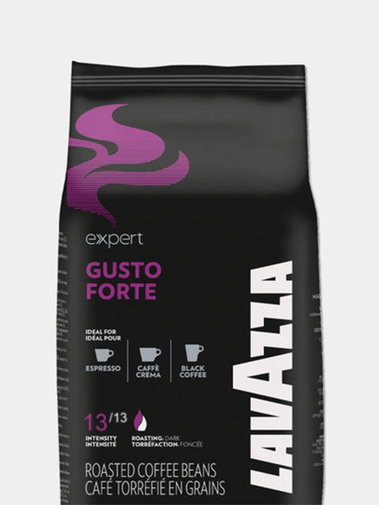 Qovurilgan qahva loviyalari Lavazza Gusto Forte, 1 kg