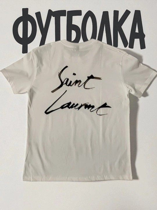 YSL brendining erkaklar va ayollar uchun mo‘ljallangan, printli, uniseks , bahor-yoz uchun