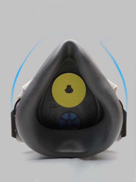 Changdan ximoyalovchi qurilish uchun respirator niqob, sanoat changlarini filtrlaydi