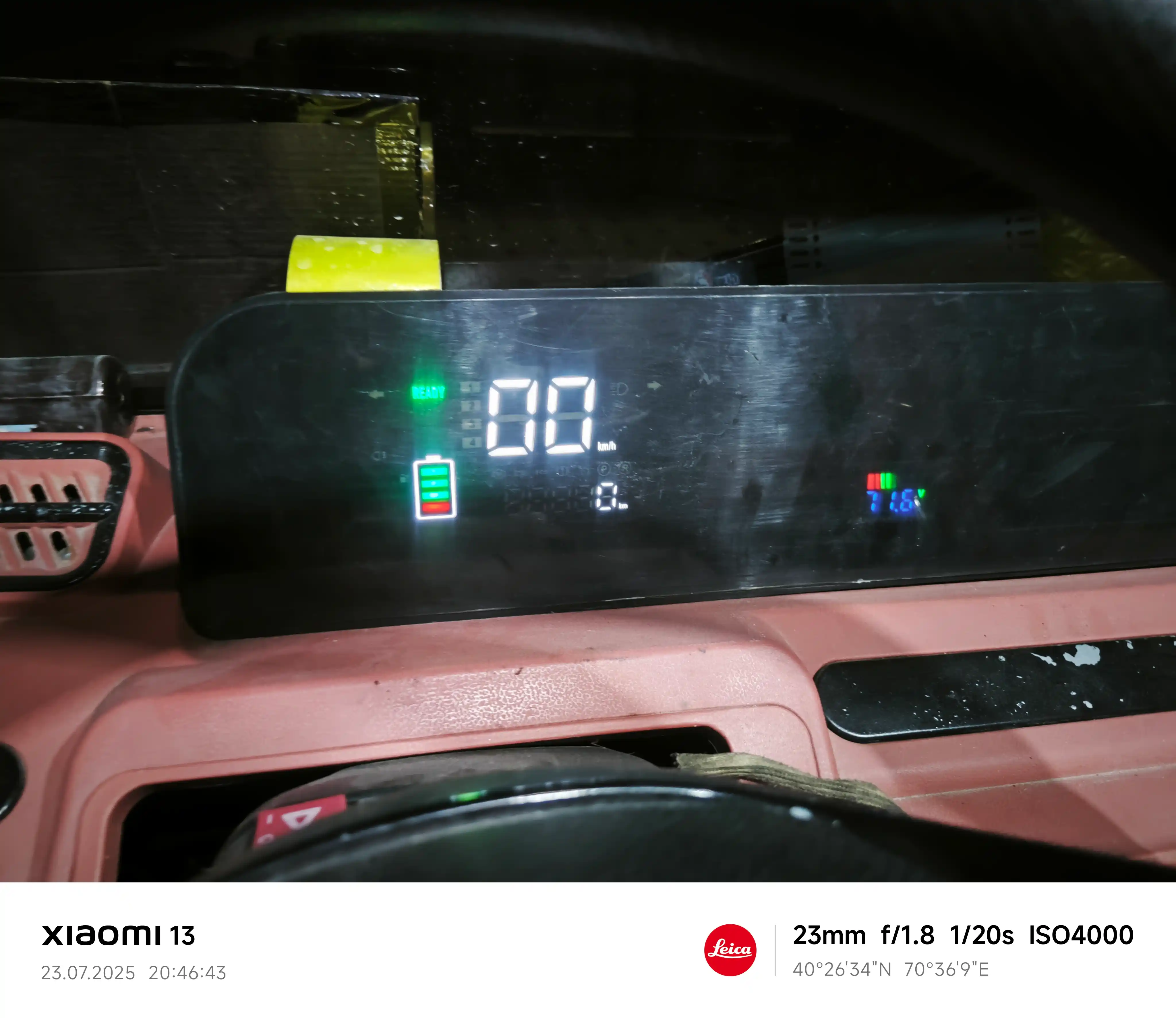 Universal voltmetr, zaryad darajasi ko'rsatkichi, DSN-VQ12, 5 dan 72 V gacha