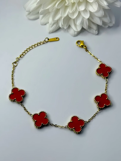 Женский браслет в стиле Van Cleef – элегантный дизайн