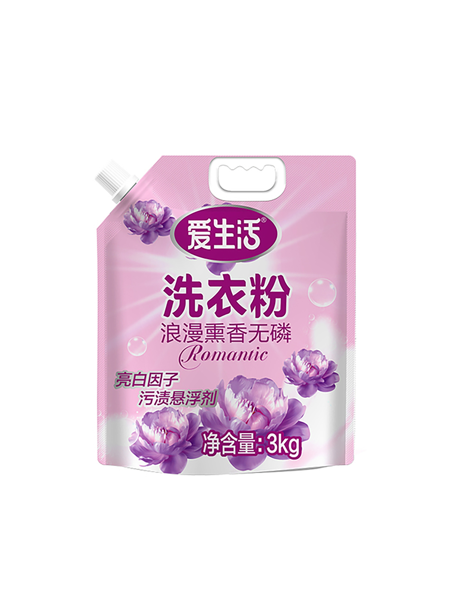 ILife Fosfat kislotasiz xushbo‘y kir yuvish kukuni, 3 kg - 