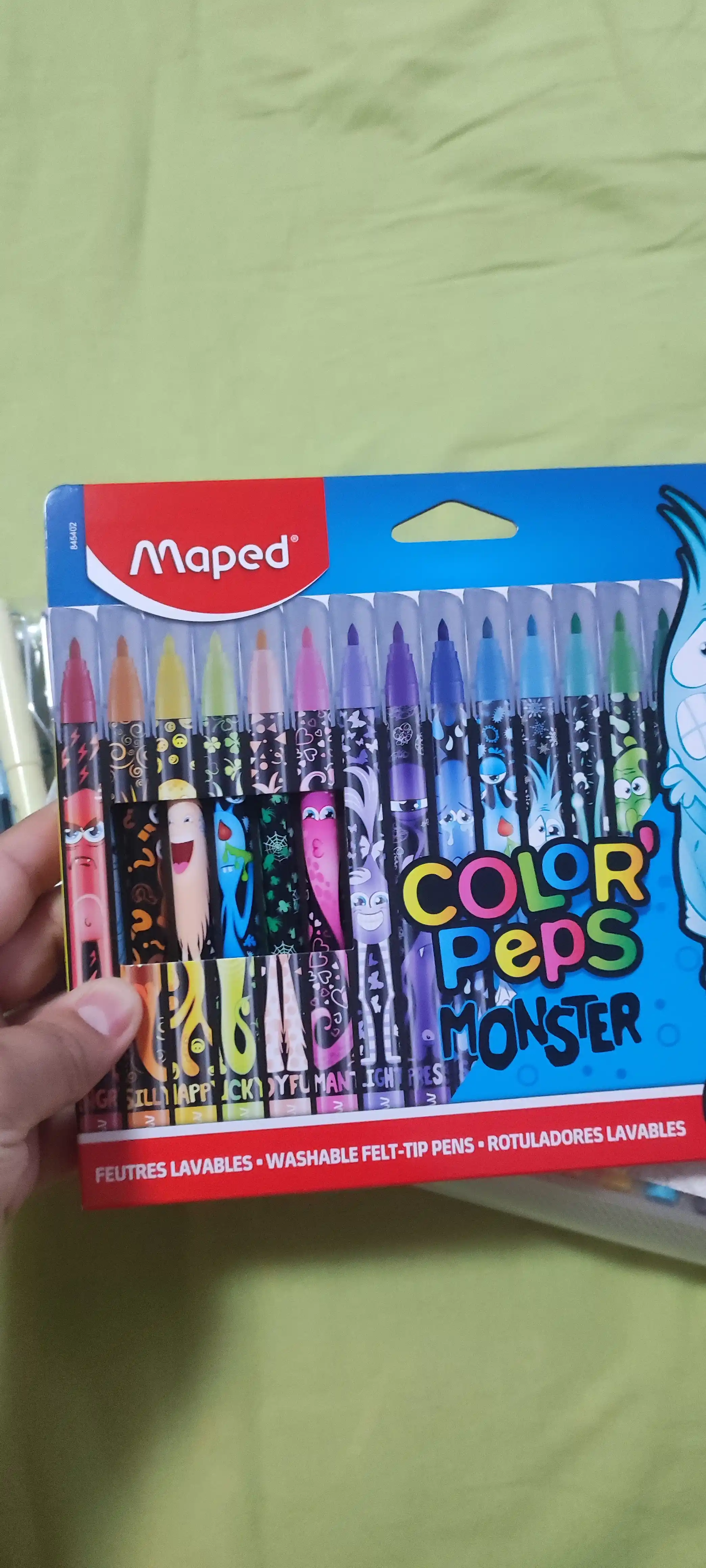 Flomasterlar Maped 845402, 18 ta rang Color'Peps