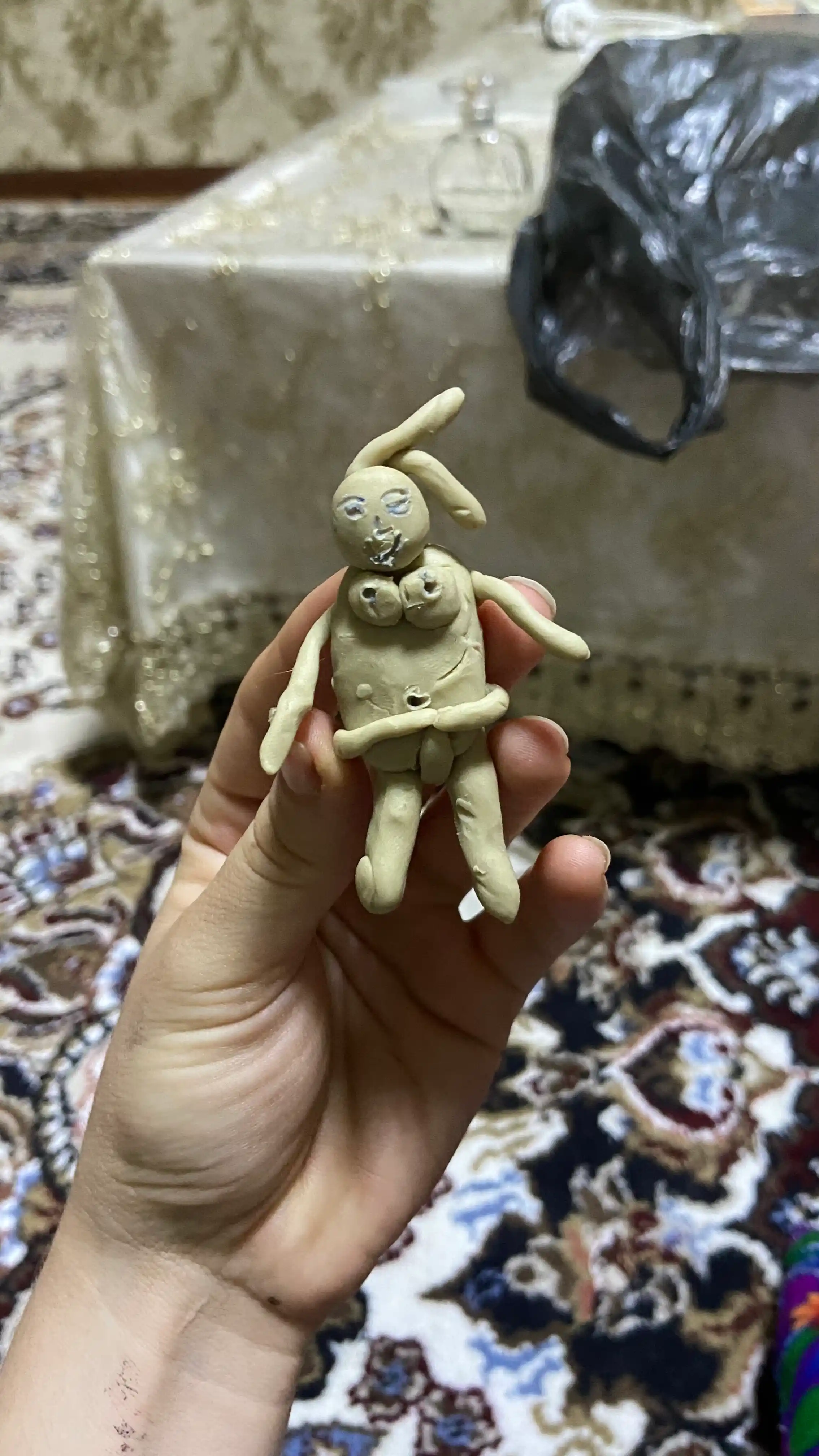 Пластилин скульптурный, 300 гр (Телесного цвета)