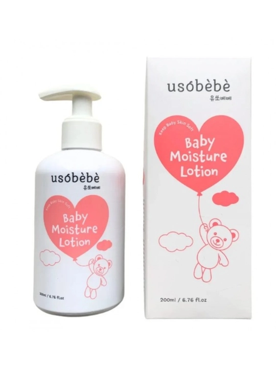 Детский увлажняющий лосьон для тела, Usolab, USOBEBE Baby Moisture Lotion