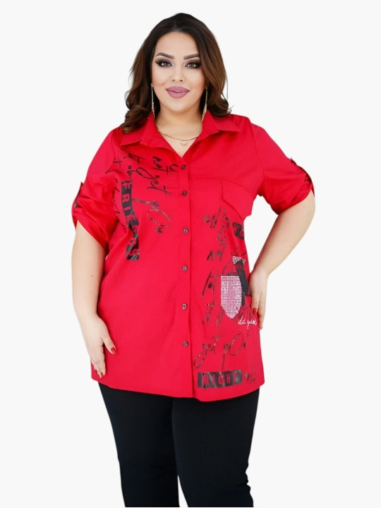 Katta o'lchamdagi ayollar ko'ylagi - 