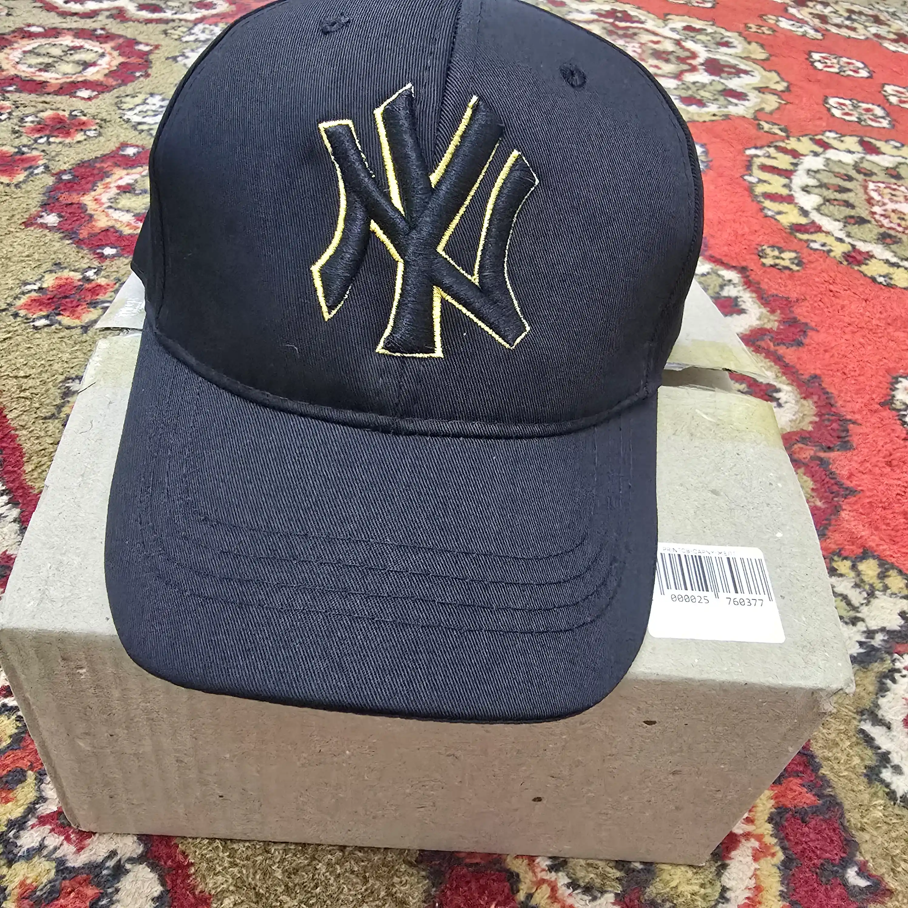 NY 3D naqshli beysbol kepkasi – uniseks, sozlanadigan