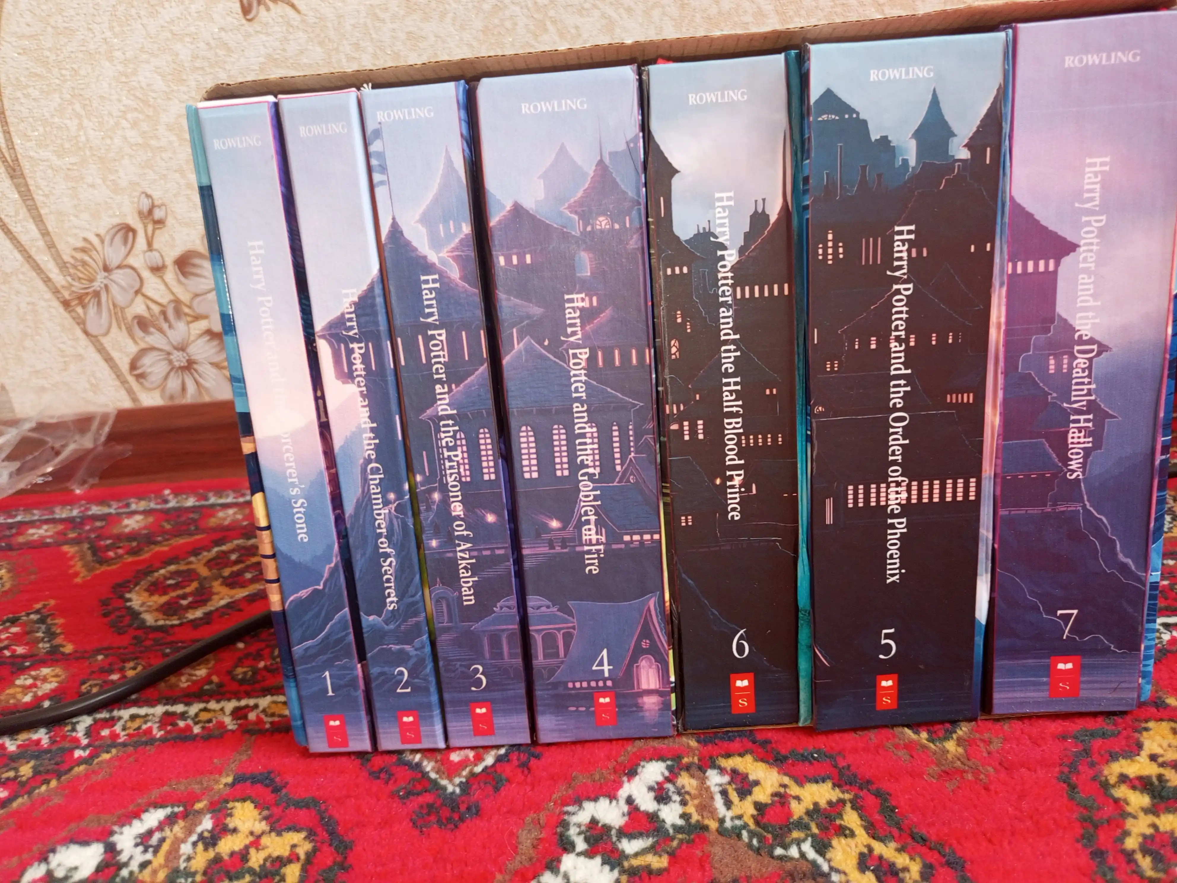 Harry Potter Complete Book Series in English. Special Edition Boxed Set by J.K. Rowling