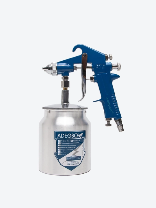 ADEGSO F-75 havo yordamida ishlaydigan bo‘yoq purkagich – metall korpusli,  400 ml - 