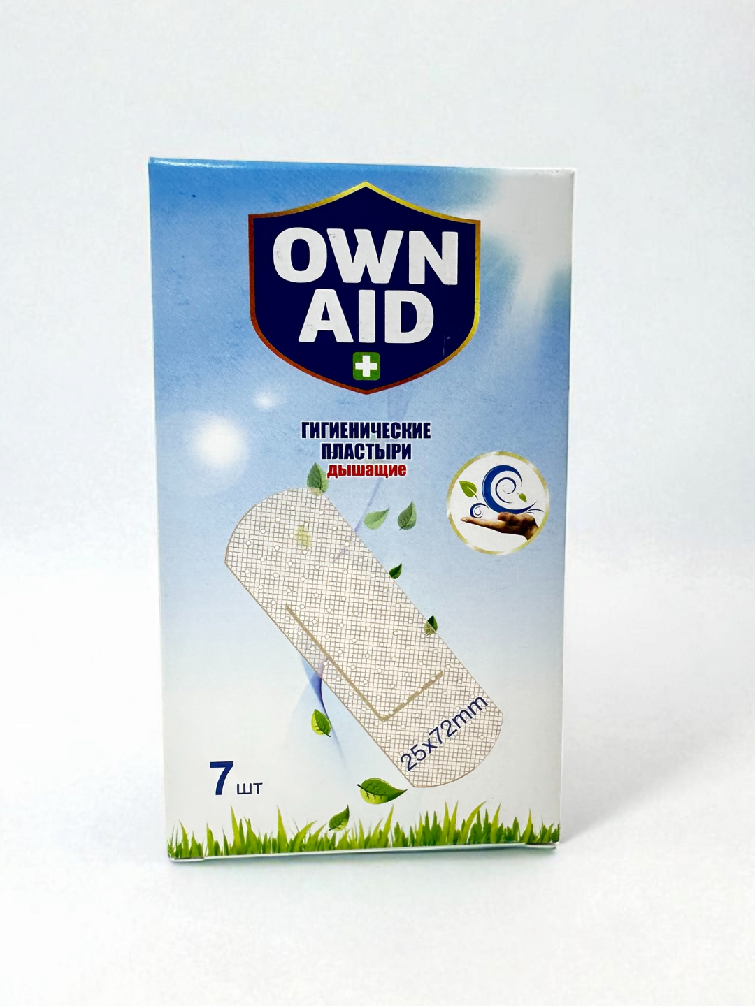 Gigienik plastirlar OWN AID, 25*72 mm, 7 dona