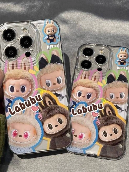 Чехол для IPhone 11, 12, 13, 14, 15, 16, Pro, Max, плюс, Лабубу