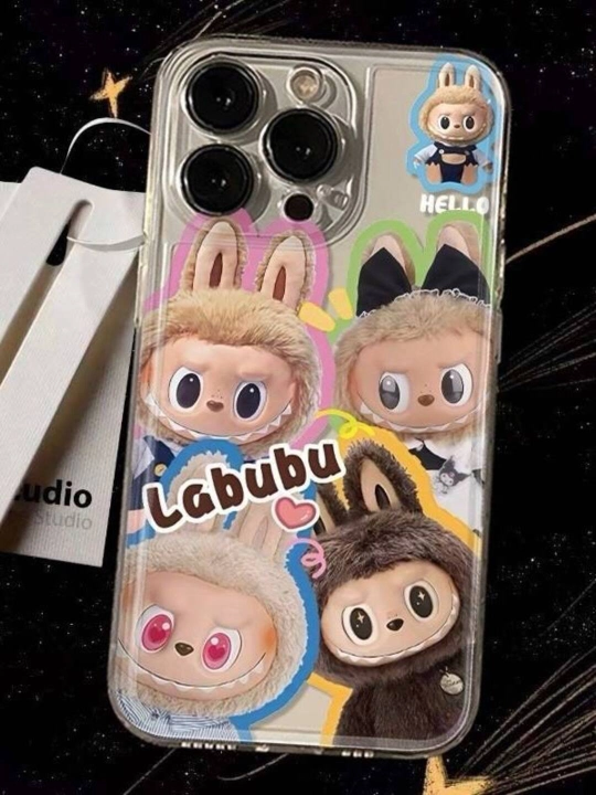Чехол для IPhone 11, 12, 13, 14, 15, 16, Pro, Max, плюс, Лабубу