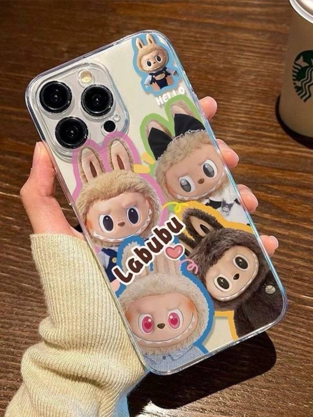 Чехол для IPhone 11, 12, 13, 14, 15, 16, Pro, Max, плюс, Лабубу