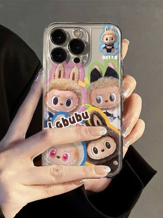 Чехол для IPhone 11, 12, 13, 14, 15, 16, Pro, Max, плюс, Лабубу