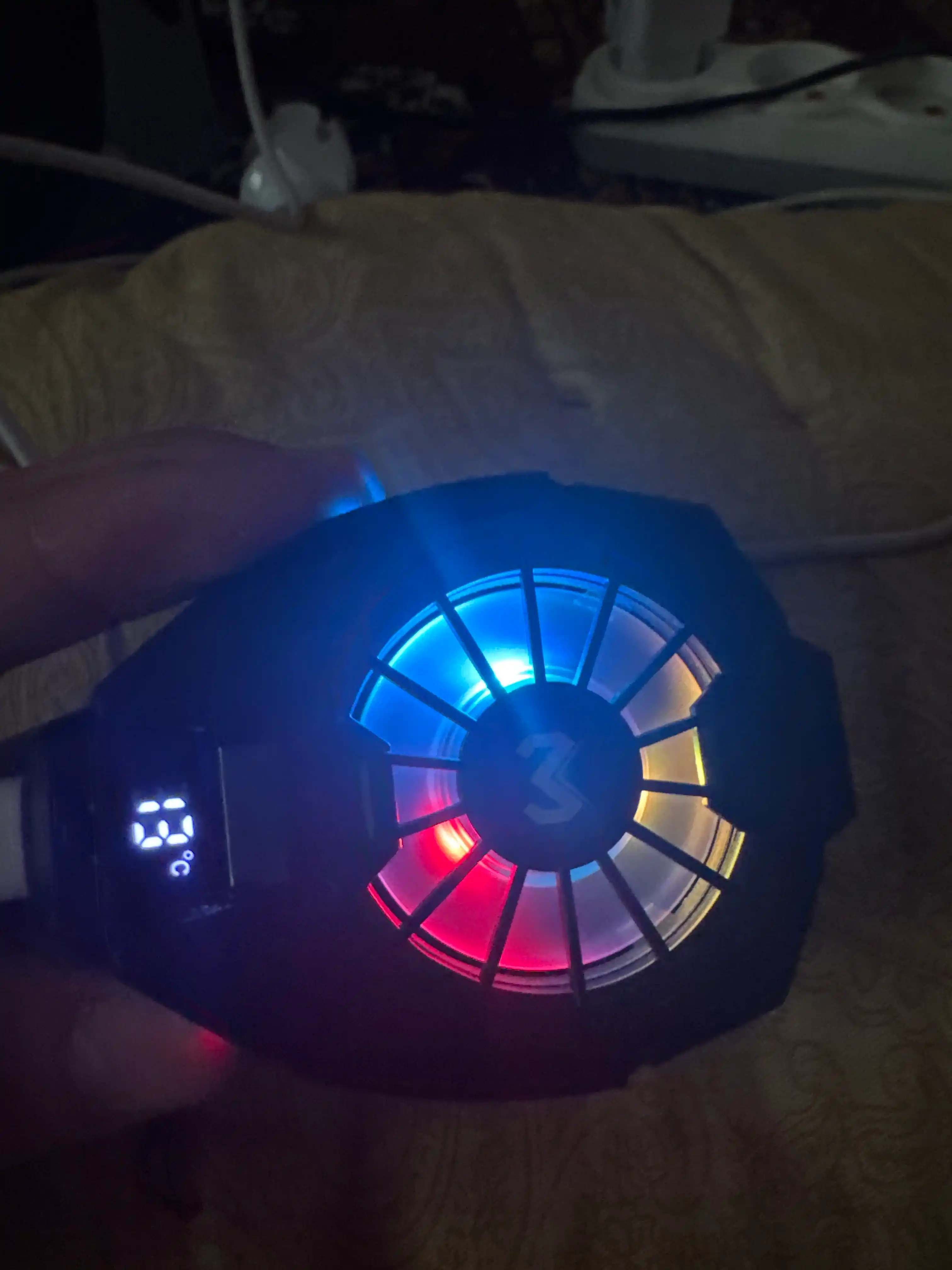 Kuler telefon uchun PUBG, kuller o'yin vaqtida telefon sovutgich, kuller pubg uchun