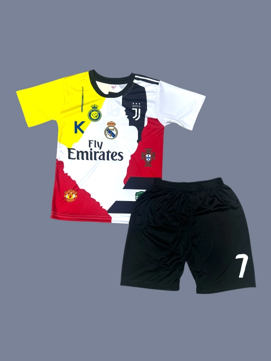 Bolalar uchun formalar mayka shortik futbolka realmadrid.city. husanov. barselona. al nasr