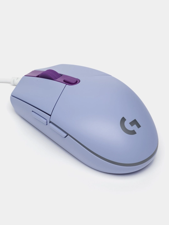 Игровая мышь Logitech G102 Lightsync, оптическая, проводная, USB