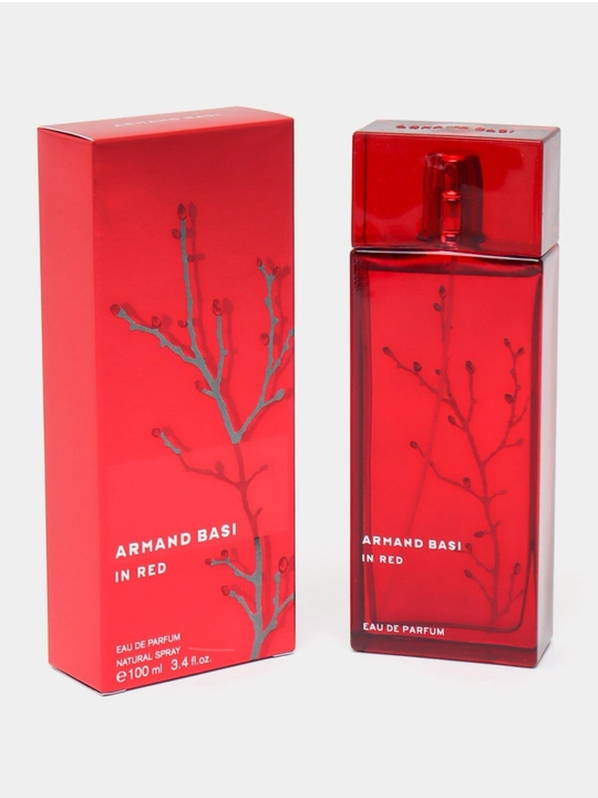 Armand Basi In Red ayollar uchun elegant va uzoq turuvchi o'sha mashhur atir, EDP for her
