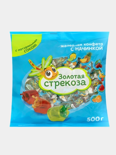 Желейные конфеты Яшкино, Золотая стрекоза, 500 г — FOODST-P00A7B1